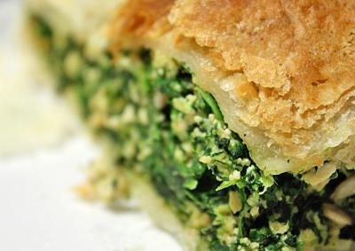 Montgomery and Spinach Pie