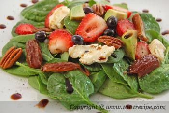 Spinach and Fresh Fruit Salad