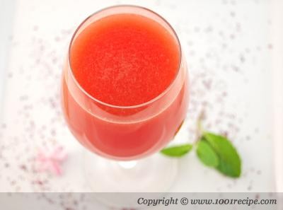 Watermelon and Rosewater Drink